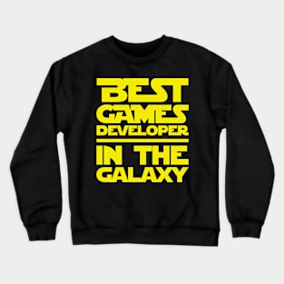 Best Games Developer In the Universe Crewneck Sweatshirt